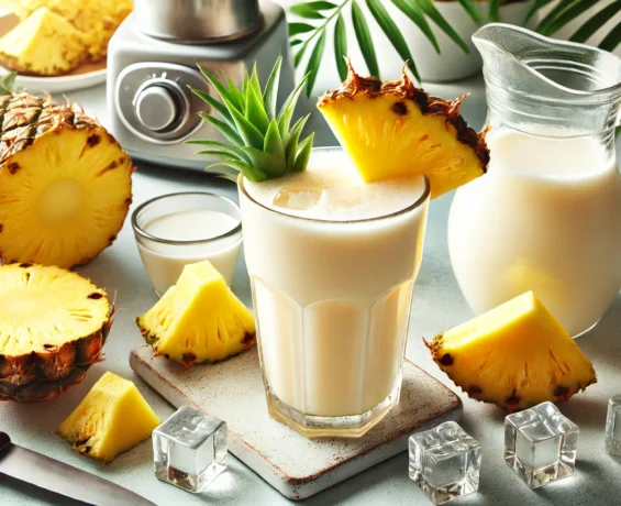 Ananaslı Süt Nasıl Yapılır?