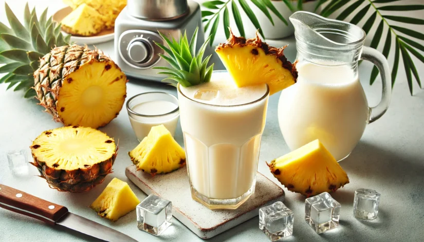 Ananaslı Süt Nasıl Yapılır?