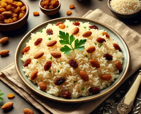Bademli Pilav Nasıl Yapılır?