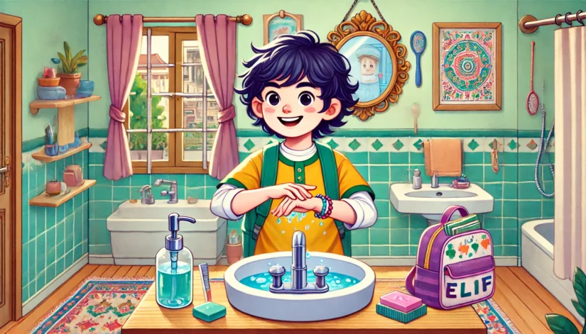 Temiz Elif ve Günlük Rutin: Temizlik Alışkanlığı Kazanmak