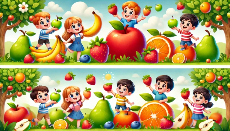 Meyveleri Tanıyalım: Okul Öncesi ve İlkokul Öğrencilerine Özel Etkinlik