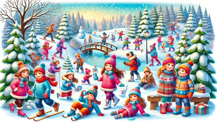 Karlı ve Soğuk Havalar İçin Çocukların Kıyafet Seçimi