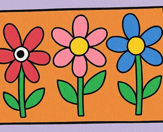 Plastik Kaşıklardan Çiçek Tablo Yapımı