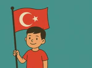 23 Nisan Ulusal Egemenlik ve Çocuk Bayramı Kompozisyonu