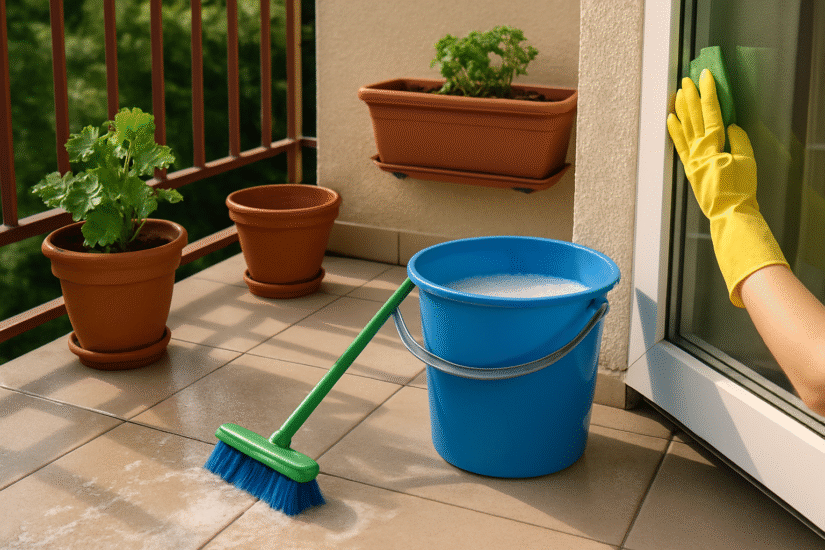 Balkon ve Teras Temizliği Nasıl Yapılır? Adım Adım Pratik ve Etkili Rehber