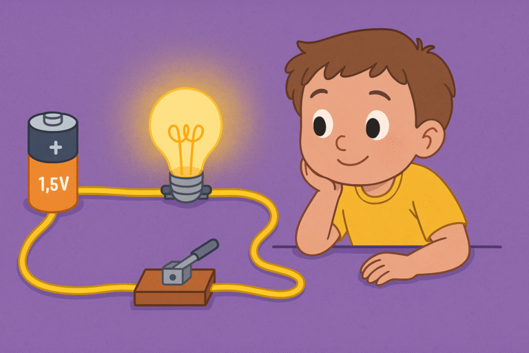 Elektrik Nasıl Üretilir? Evde Mini Elektrik Devresi Yapalım!