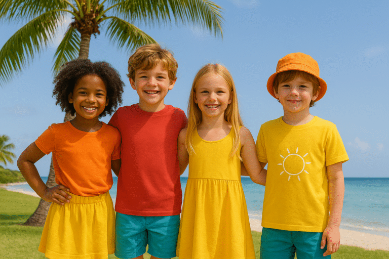 Yazın Moda Trendleri: Çocuklar İçin 2025’in Renkli ve Canlı Yaz Modası