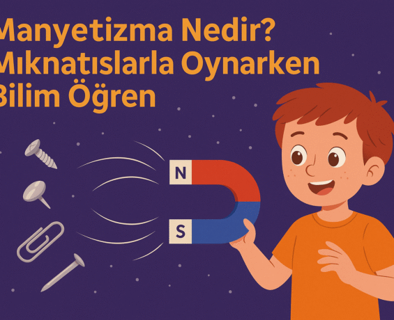 Manyetizma Nedir? Mıknatıslarla Oynarken Bilim Öğren