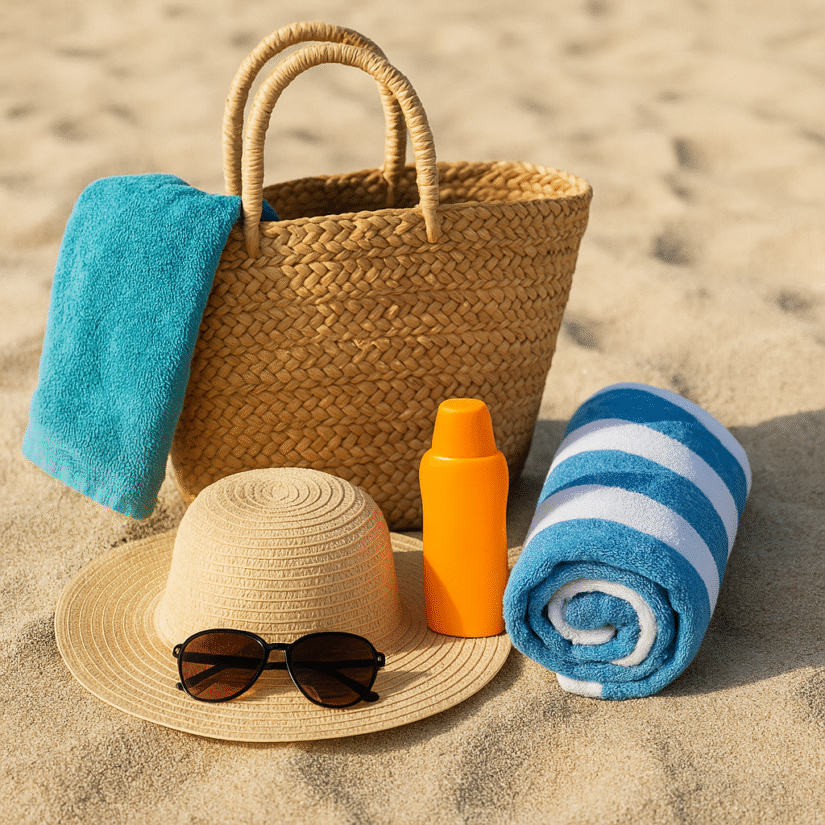 Plaj Çantasında Neler Olmalı? Tatilin Keyfini Kaçırmamak İçin Eksiksiz Liste
