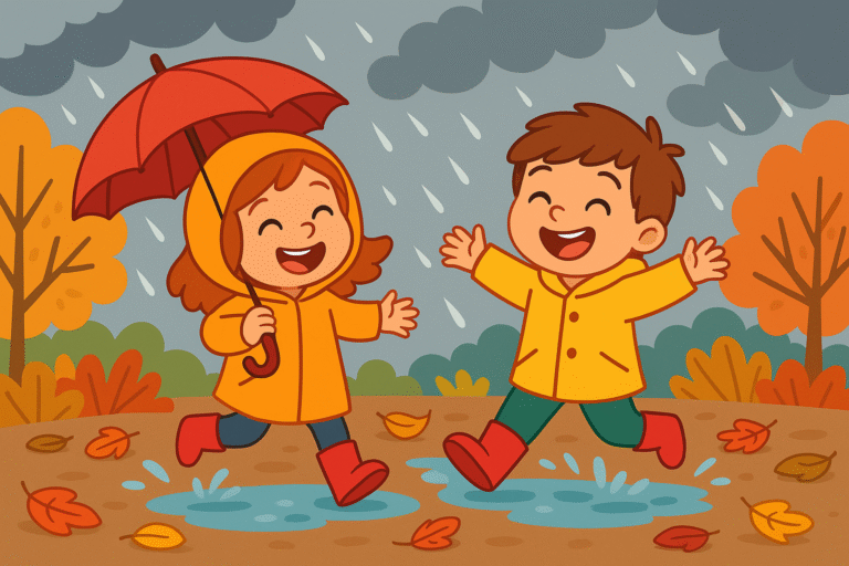 Sonbahar Çocuk Şarkısı: Renkli Yapraklar ve Eğlenceli Oyunlar