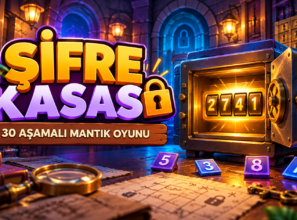 Şifre Kasası – 30 Aşamalı Mantık ve Şifre Çözme Oyunu